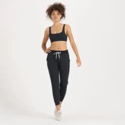 Lux Rib Performance Jogger | Midnight Heather 5 Lux Rib Performance Jogger | Midnight Heather -Vuori Clothing Store VW441 Midnight 1