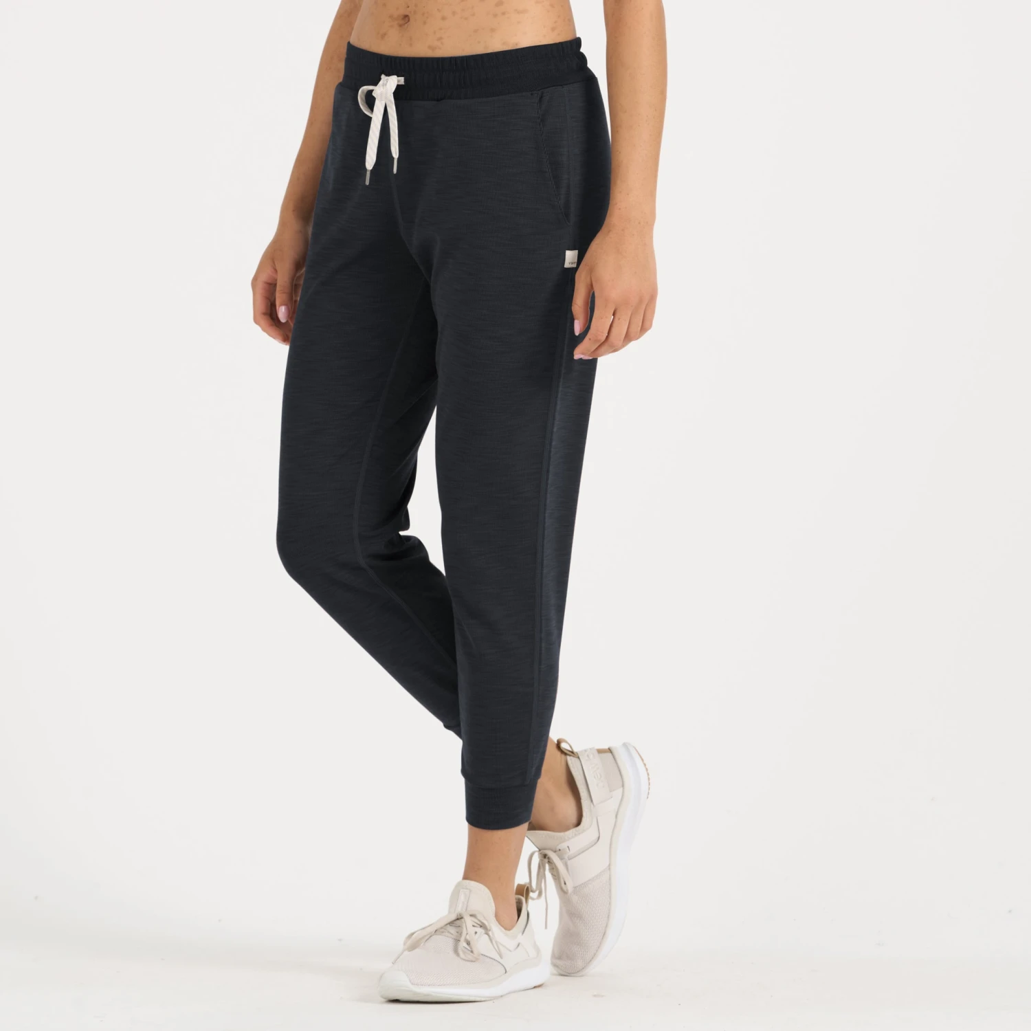 Lux Rib Performance Jogger | Midnight Heather 1 Lux Rib Performance Jogger | Midnight Heather