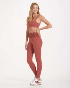 Lux Rib Studio Legging | Cinnamon Heather 11 Lux Rib Studio Legging | Cinnamon Heather -Vuori Clothing Store VW442CIH 0697