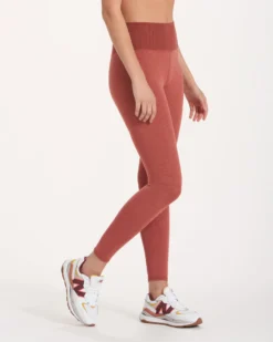 Lux Rib Studio Legging | Cinnamon Heather 10 Lux Rib Studio Legging | Cinnamon Heather -Vuori Clothing Store VW442CIH 0775