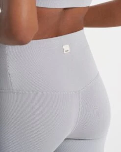 Lux Rib Studio Legging | Pale Grey Heather -Vuori Clothing Store VW442PHG 3361