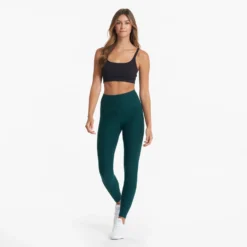 Clean Elevation Legging-Long | Jade Heather -Vuori Clothing Store VW444 LHJA 00372