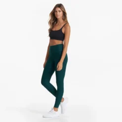 Clean Elevation Legging-Long | Jade Heather -Vuori Clothing Store VW444 LHJA 00388