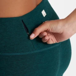 Clean Elevation Legging-Long | Jade Heather -Vuori Clothing Store VW444 LHJA 00453