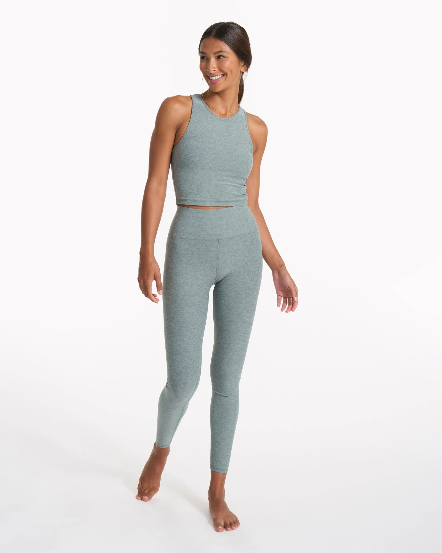 Clean Elevation Legging-Long | Stormy Heather 5 Clean Elevation Legging-Long | Stormy Heather - Image 5