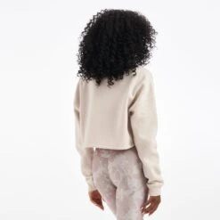 Restore Crop Crew | Dune -Vuori Clothing Store VW444DWF 01701