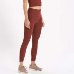 Clean Elevation Legging | Brick Heather -Vuori Clothing Store VW444HBR 2
