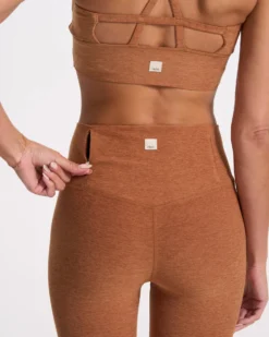 Clean Elevation Legging | Palo Santo Heather -Vuori Clothing Store VW444HPS SP23 W ECOMM PANTS FULL 9150 1x1 9b91f39f 0f3a 429c 864e 5543eb95296c