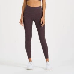 Clean Elevation Legging | Smoked Plum Heather 8 Clean Elevation Legging | Smoked Plum Heather -Vuori Clothing Store VW444SPH 1