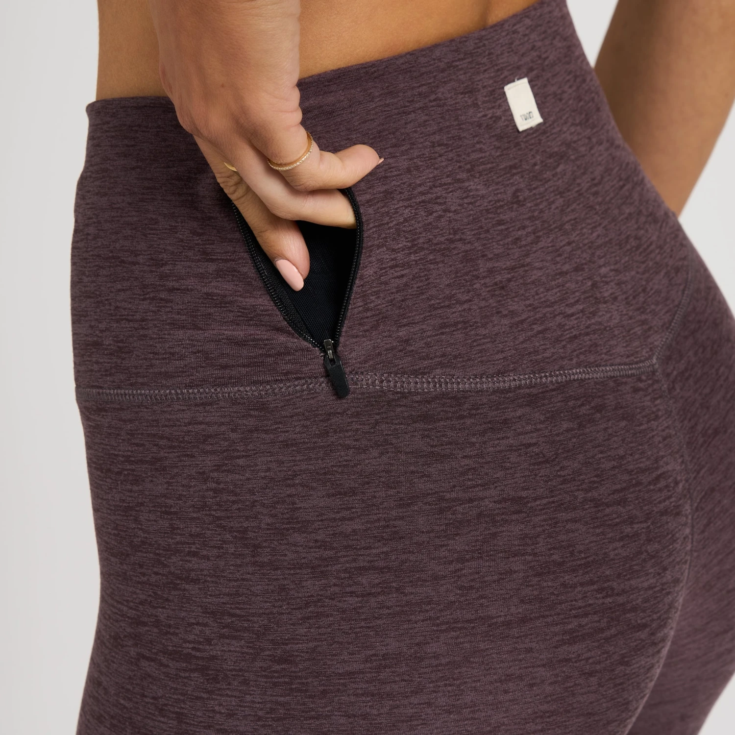 Clean Elevation Legging | Smoked Plum Heather 1 Clean Elevation Legging | Smoked Plum Heather