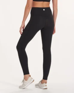 Studio Pocket Legging-Long | Black -Vuori Clothing Store VW446 LBLK 2808