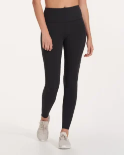 Studio Pocket Legging-Long | Black