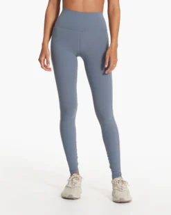 Studio Pocket Legging-Long | Light Azure