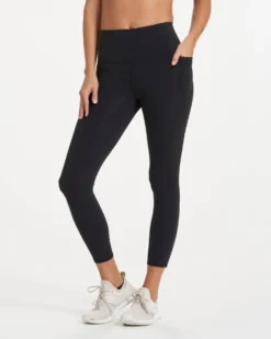 Studio Pocket Legging-Short | Black