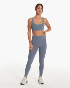 Studio Pocket Legging-Short | Light Azure -Vuori Clothing Store VW446 SLAZ SP23 W ECOMM PANTS BOTTOM 3880 1x1 0faa5620 c11f 42df b670 b0d00d00bd2d