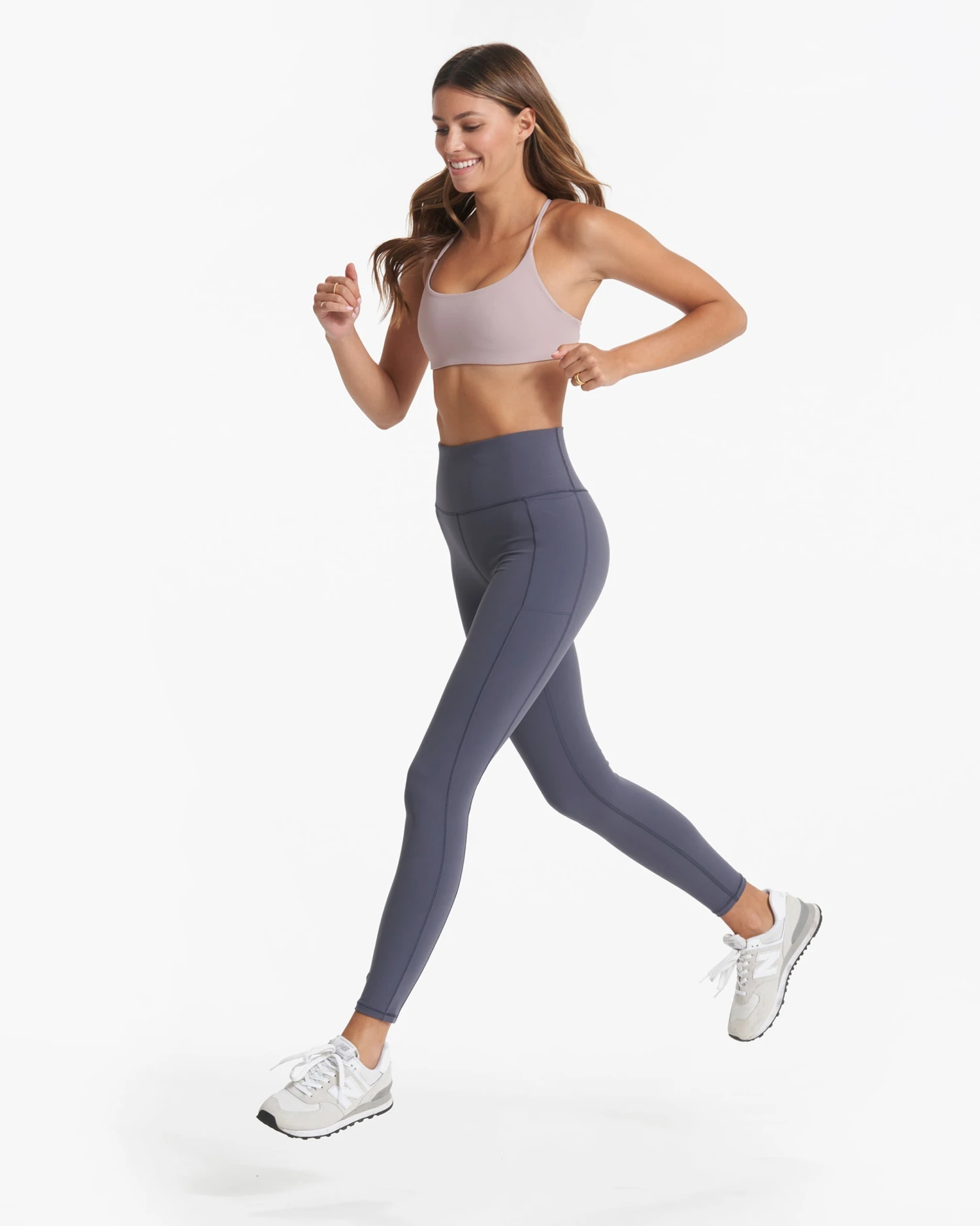 Studio Pocket Legging-Long | Azure 8 Studio Pocket Legging-Long | Azure - Image 8