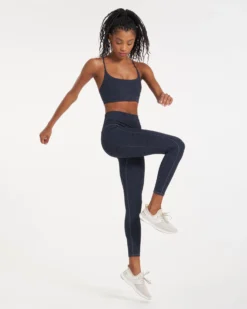 Studio Pocket Legging | Midnight Slub -Vuori Clothing Store VW446MIS 1196