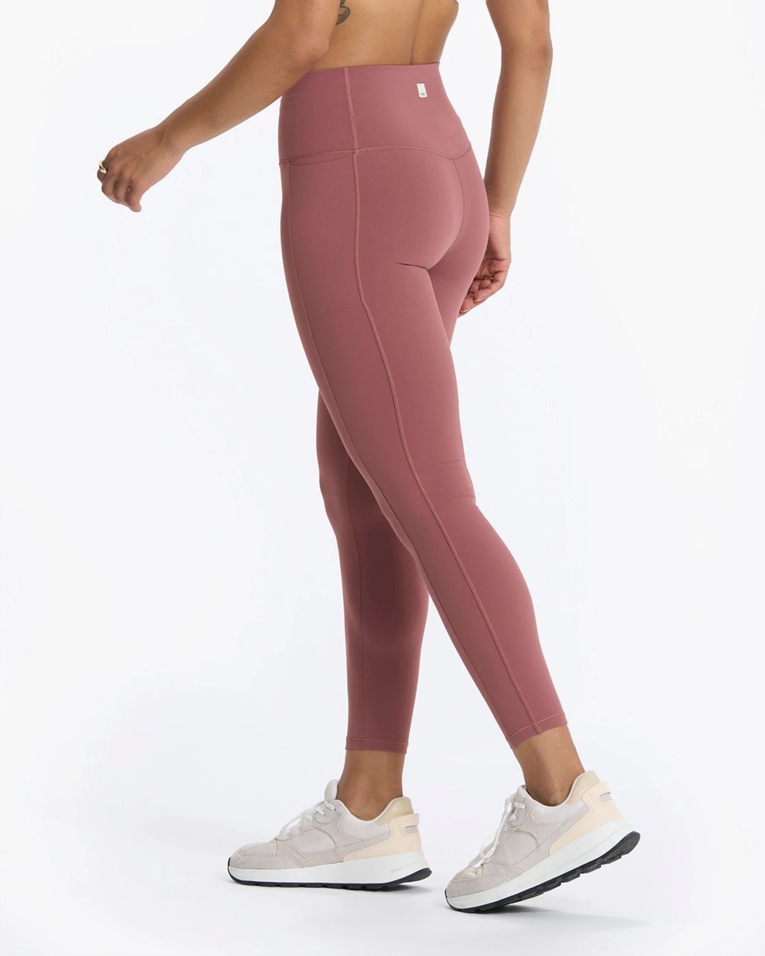 Studio Pocket Legging | Rosewood 7 Studio Pocket Legging | Rosewood - Image 7
