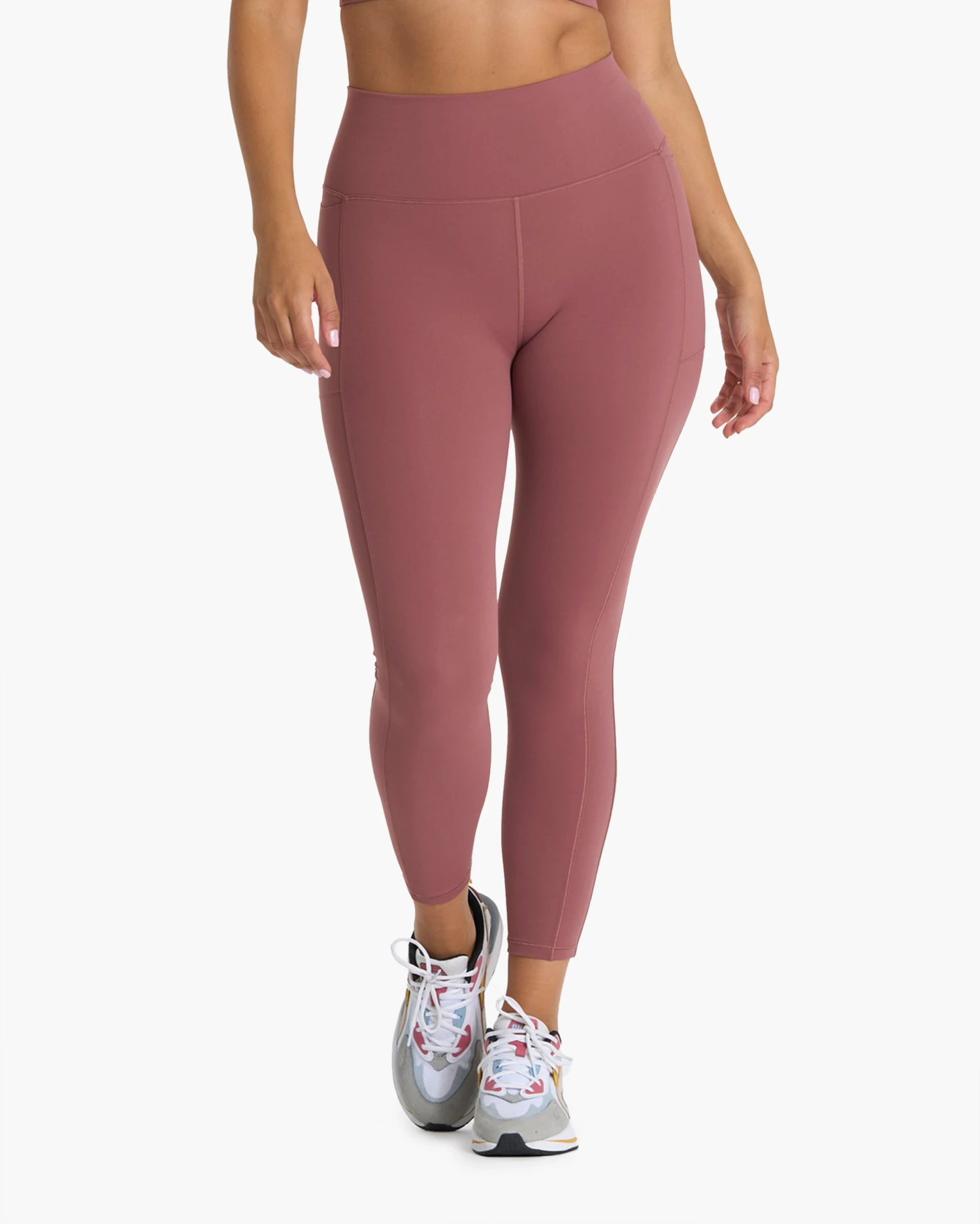 Studio Pocket Legging | Rosewood 3 Studio Pocket Legging | Rosewood - Image 3