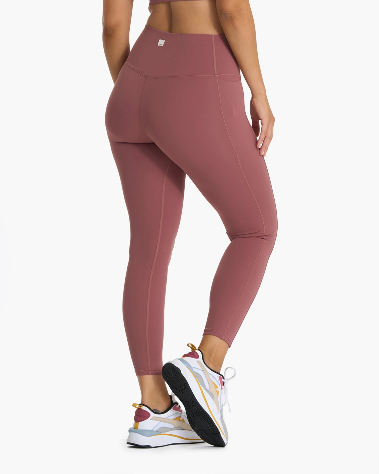 Studio Pocket Legging | Rosewood 1 Studio Pocket Legging | Rosewood