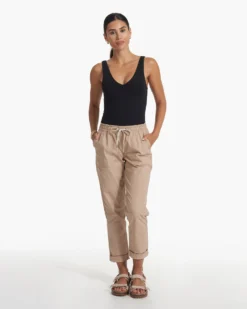 Vintage Ripstop Pant | Coconut -Vuori Clothing Store VW450COC SP23 W ECOMM PANTS 2908 FULL 1X1 ef8d8f17 e8e5 4b42 9ac4 3023ac3afecc