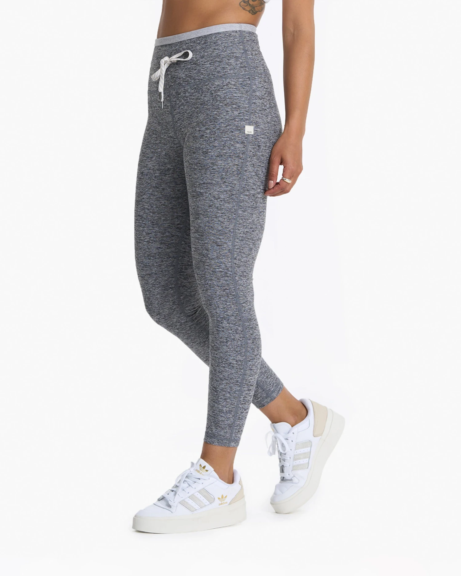 Vibe Elevation Legging | Heather Grey 2 Vibe Elevation Legging | Heather Grey - Image 2