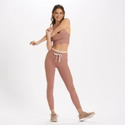 Vibe Elevation Legging | Light Terracotta Heather -Vuori Clothing Store VW452LCH 5 a213bec7 b6b0 4660 90ae 306b71886d4d
