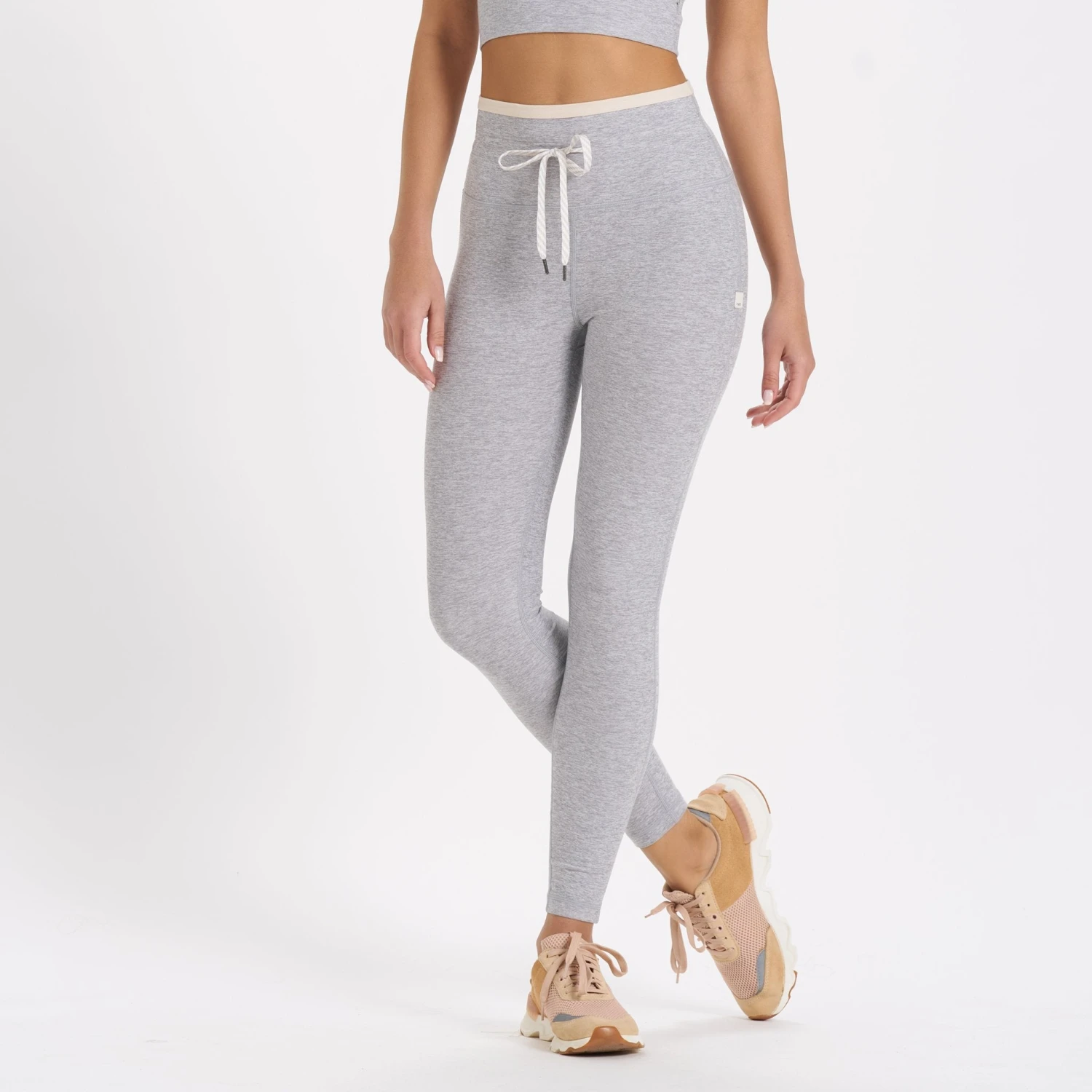 Vibe Elevation Legging | Light Heather Grey 1 Vibe Elevation Legging | Light Heather Grey
