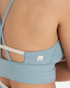 Long Line Elevation Bra | Shade Heather -Vuori Clothing Store VW452SHH 7374