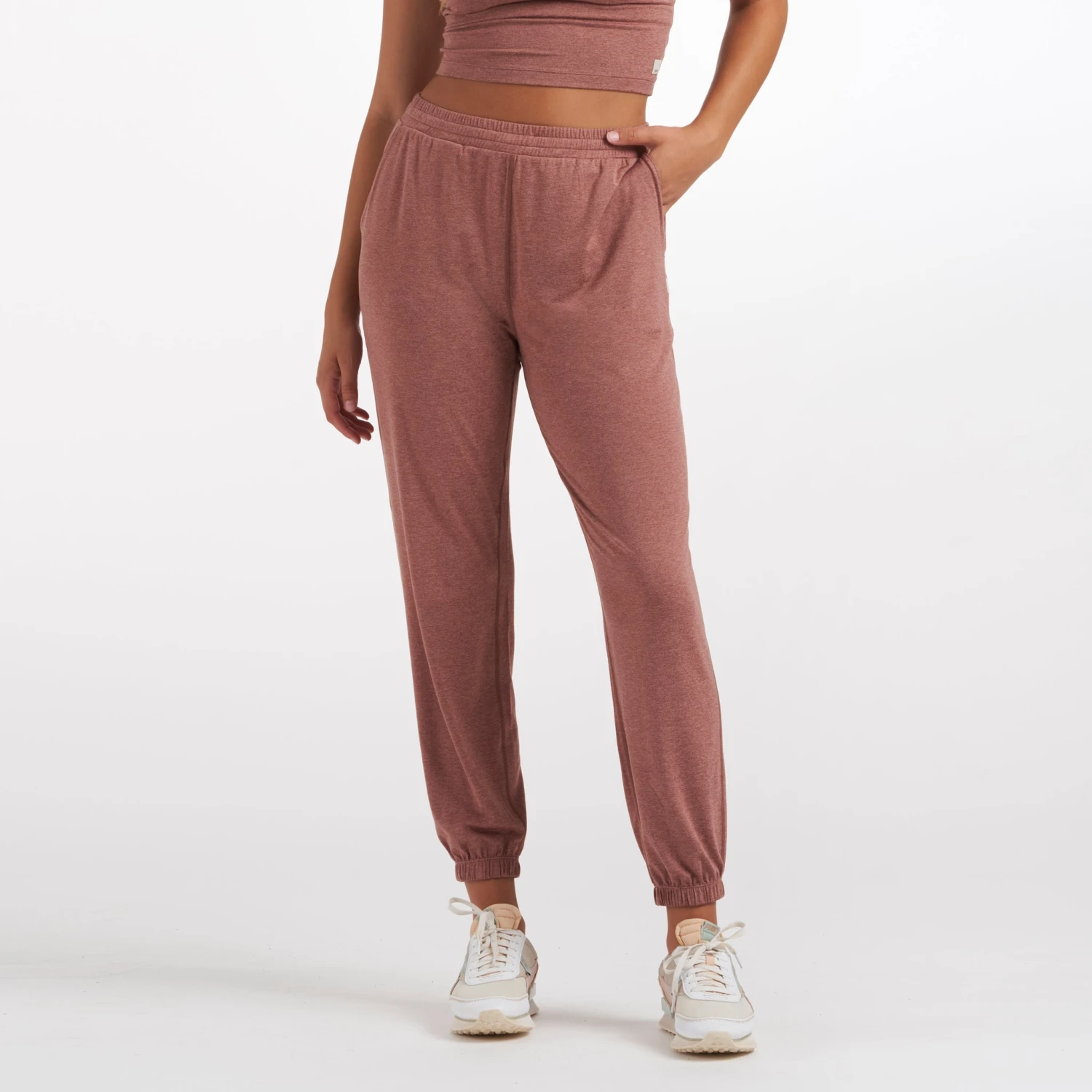 Boyfriend Jogger | Light Terracotta Heather 1 Boyfriend Jogger | Light Terracotta Heather