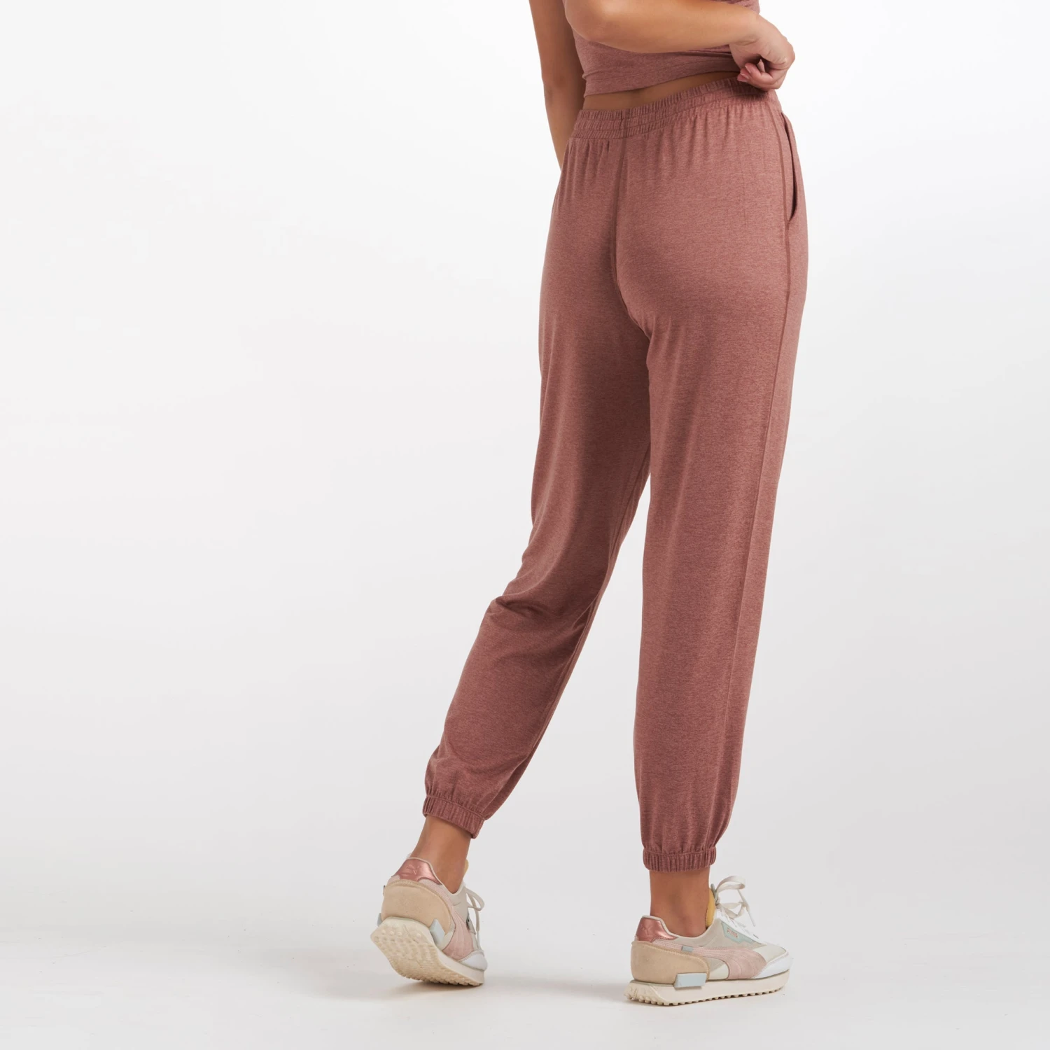 Boyfriend Jogger | Light Terracotta Heather 3 Boyfriend Jogger | Light Terracotta Heather - Image 3