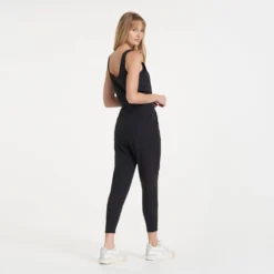 Lux At Ease Jumpsuit | Black -Vuori Clothing Store VW458BLK 1673