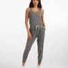 Lux At Ease Jumpsuit | Heather Grey