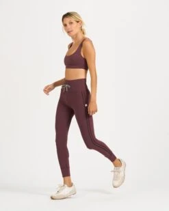 Daily Sport Legging | Fig -Vuori Clothing Store VW459FIG 6