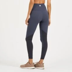 Colorblock Studio Legging | Azure