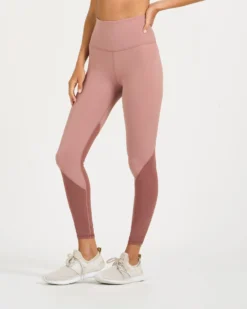 Colorblock Studio Legging | Light Terracotta