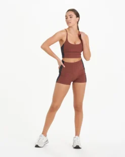 Aspire Elevation Bra | Cedar Heather -Vuori Clothing Store VW462HCD 9648