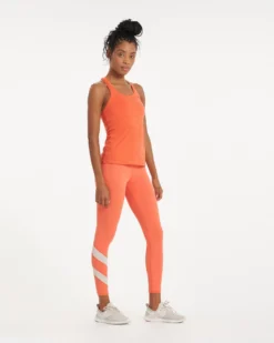 Lux Performance Tank | Grapefruit Heather -Vuori Clothing Store VW463GRF 2107