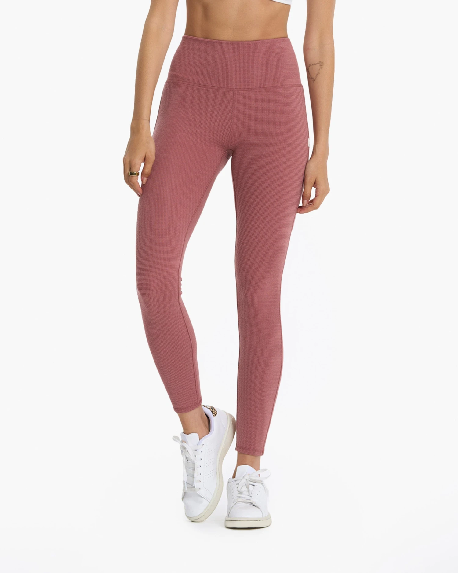 Bayview Thermal Legging | Rosewood 2 Bayview Thermal Legging | Rosewood - Image 2