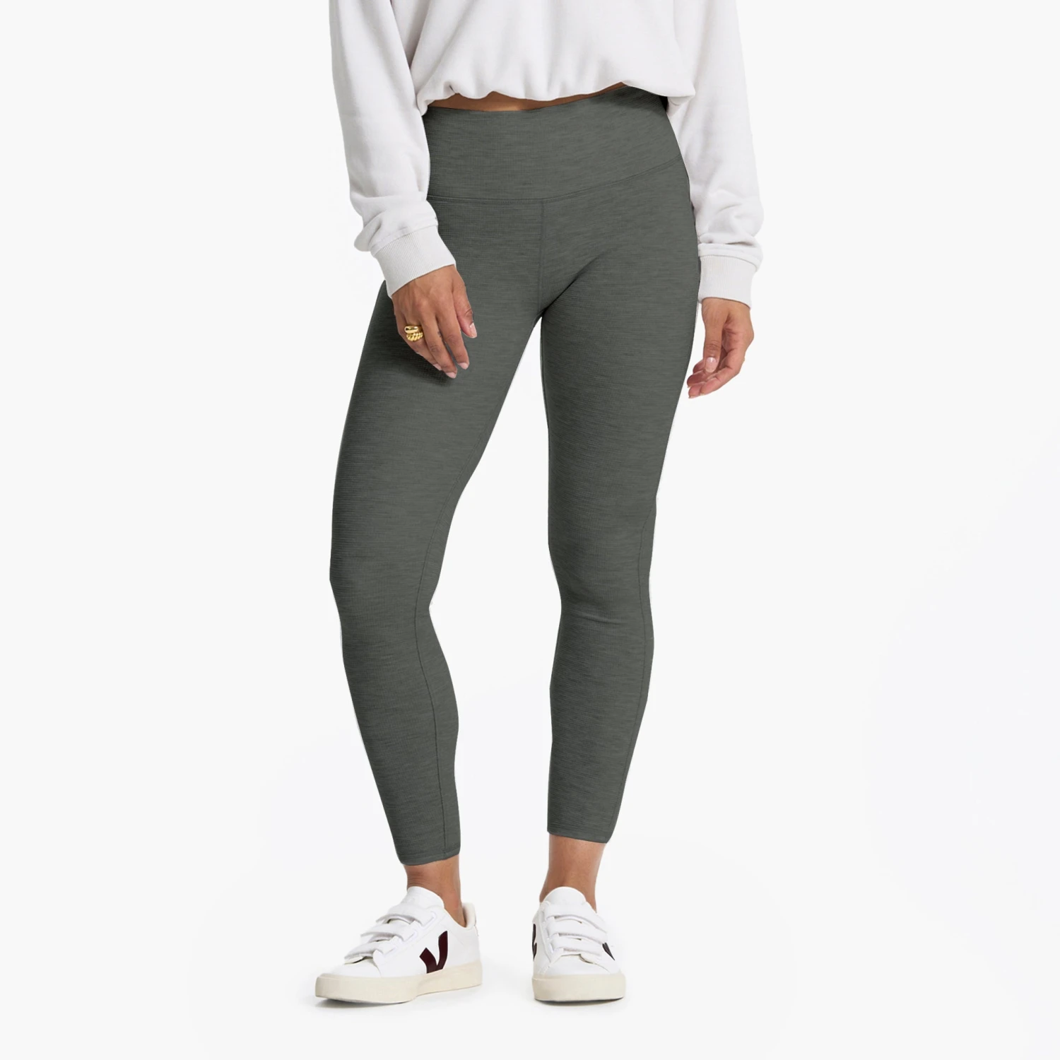 Bayview Thermal Legging | Shale 1 Bayview Thermal Legging | Shale