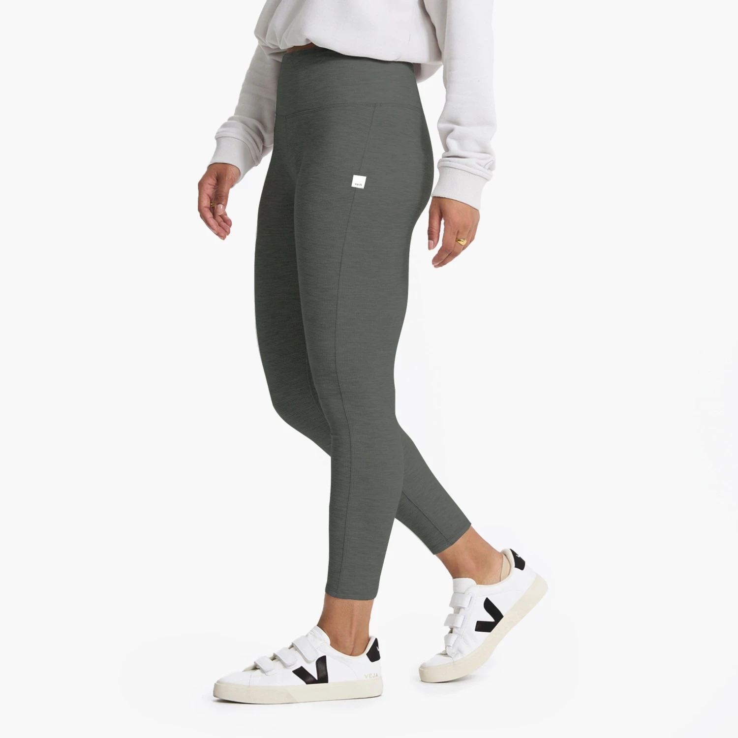 Bayview Thermal Legging | Shale 2 Bayview Thermal Legging | Shale - Image 2