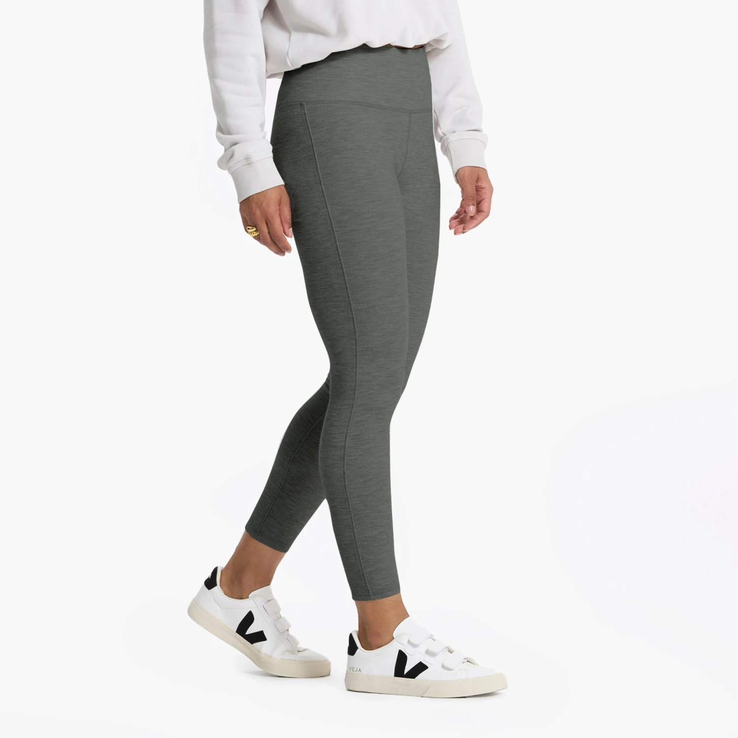 Bayview Thermal Legging | Shale 3 Bayview Thermal Legging | Shale - Image 3