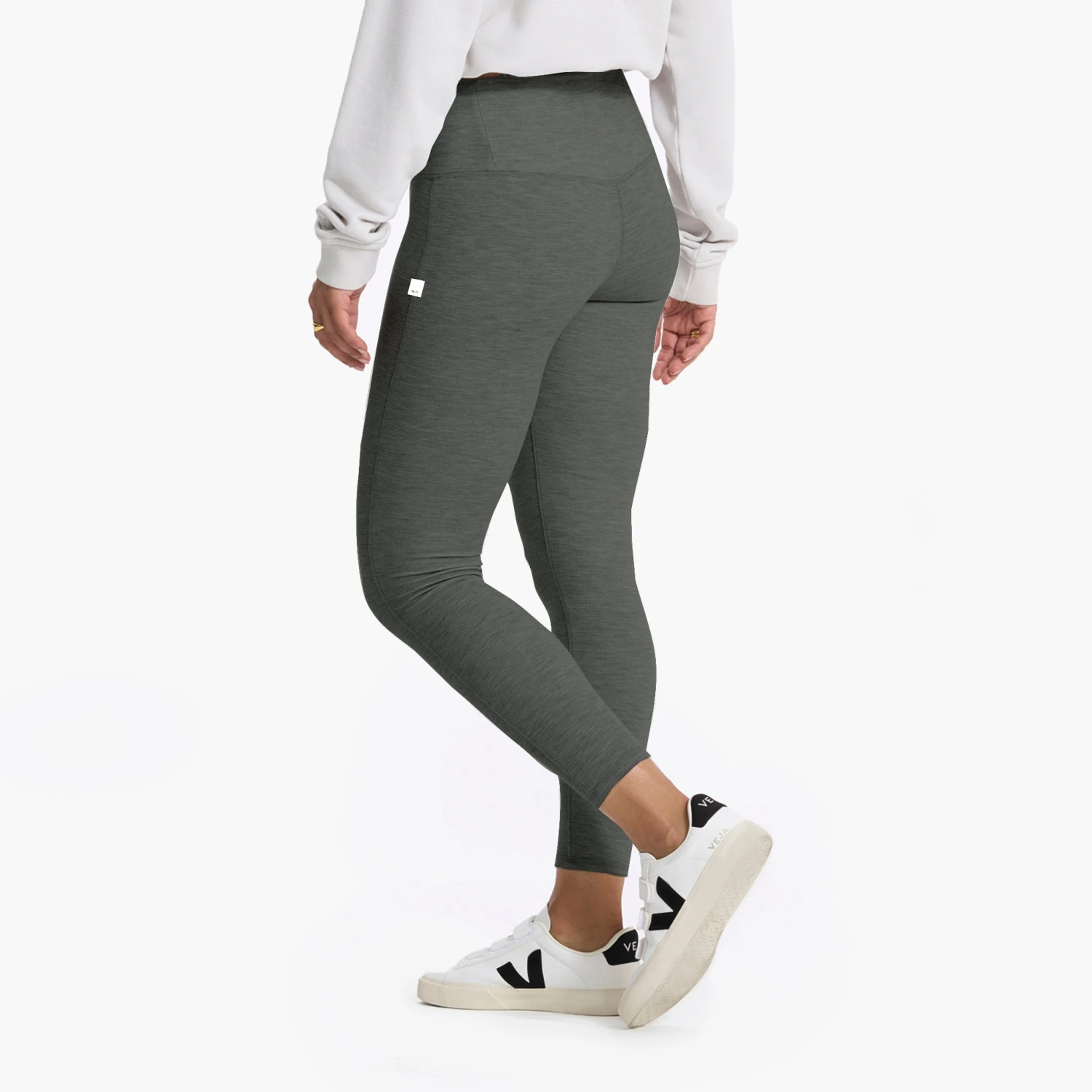Bayview Thermal Legging | Shale 4 Bayview Thermal Legging | Shale - Image 4