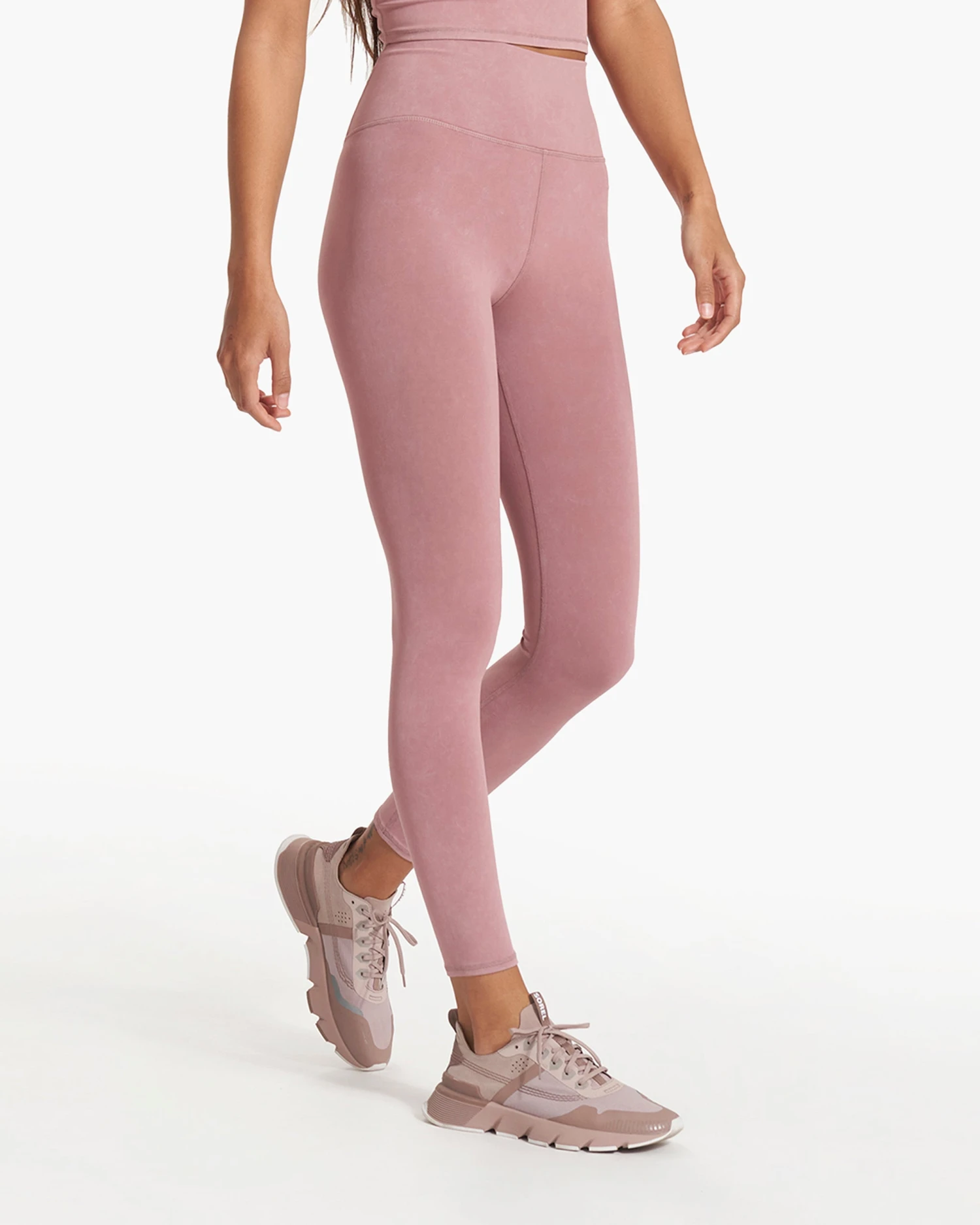 Washed Studio Legging | Washed Marsala 2 Washed Studio Legging | Washed Marsala - Image 2