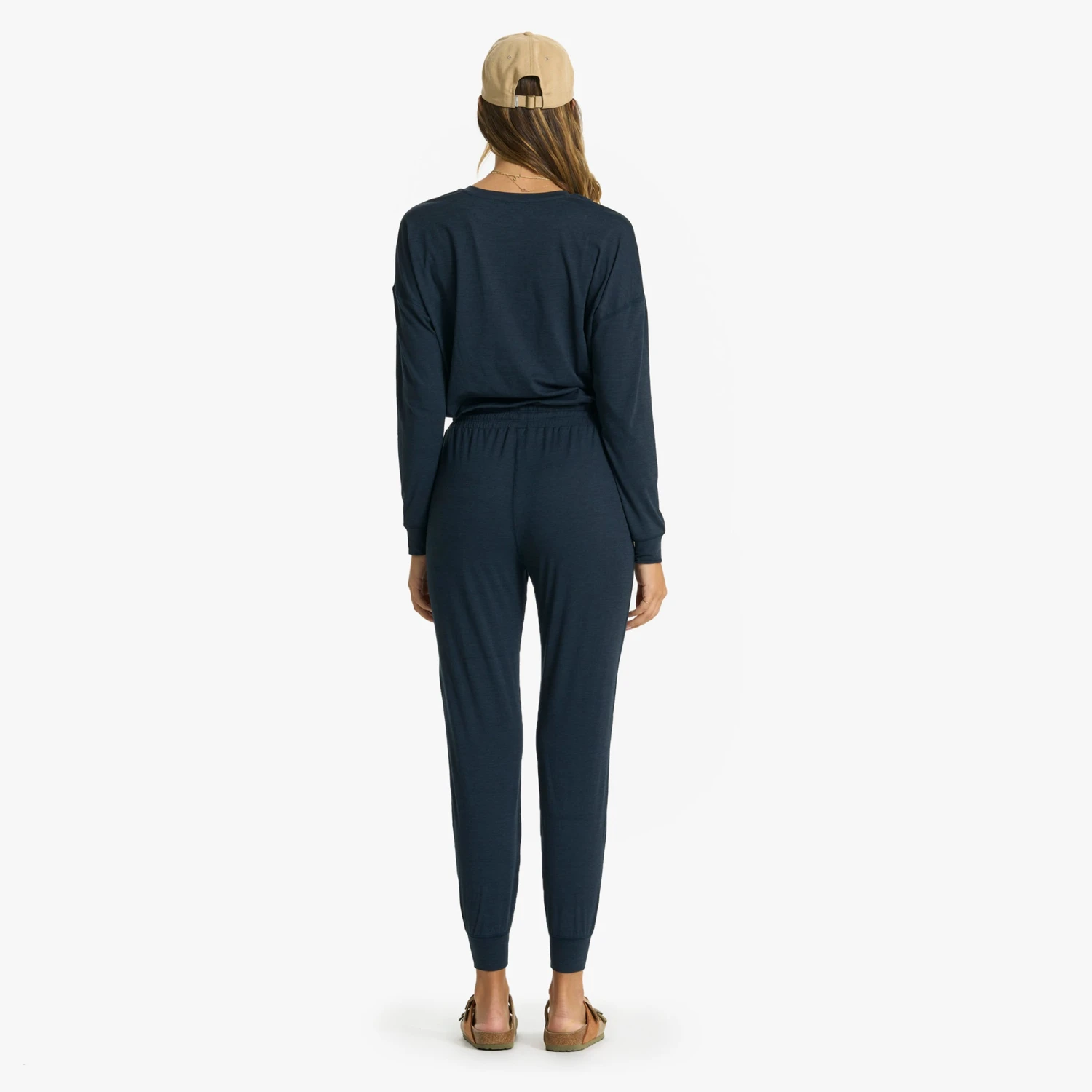 Lux Henley Jumpsuit | Ink Heather 5 Lux Henley Jumpsuit | Ink Heather - Image 5