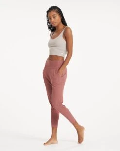 Pose At Ease Pant | Rosewood Heather 15 Pose At Ease Pant | Rosewood Heather -Vuori Clothing Store VW479HRO 0195