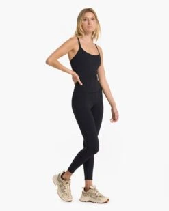 Mindset Jumpsuit | Black -Vuori Clothing Store VW485BLK 3986