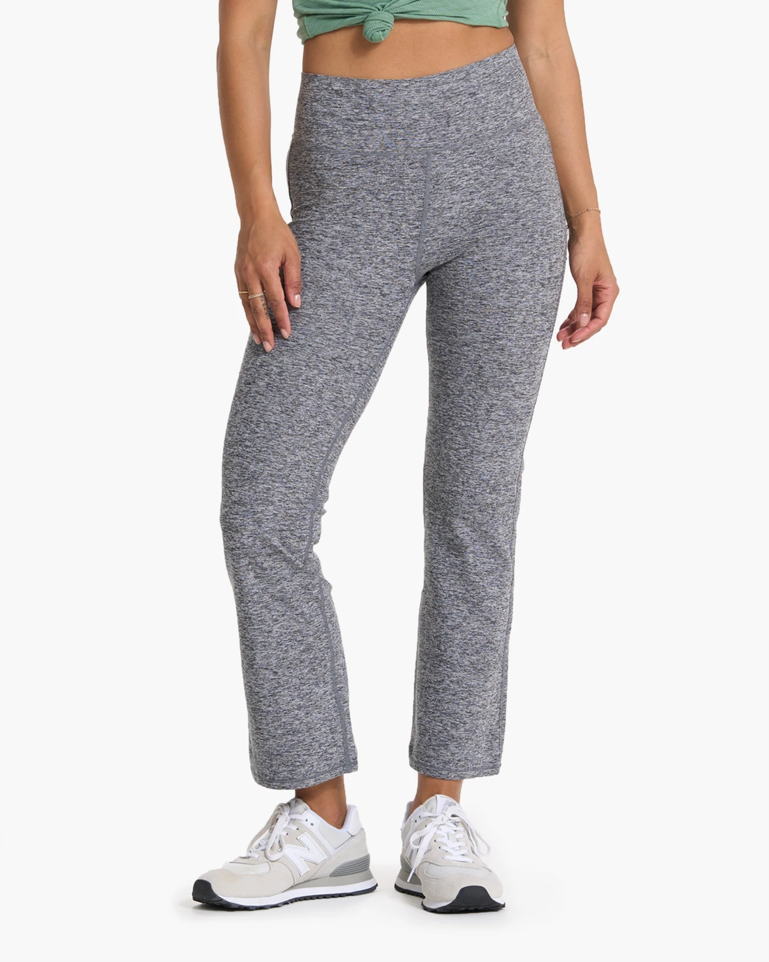 Mid Rise Elevation Slim Bootcut | Heather Grey 1 Mid Rise Elevation Slim Bootcut | Heather Grey