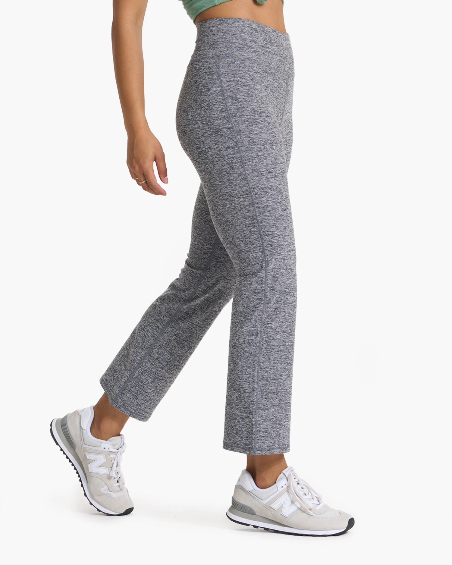 Mid Rise Elevation Slim Bootcut | Heather Grey 2 Mid Rise Elevation Slim Bootcut | Heather Grey - Image 2