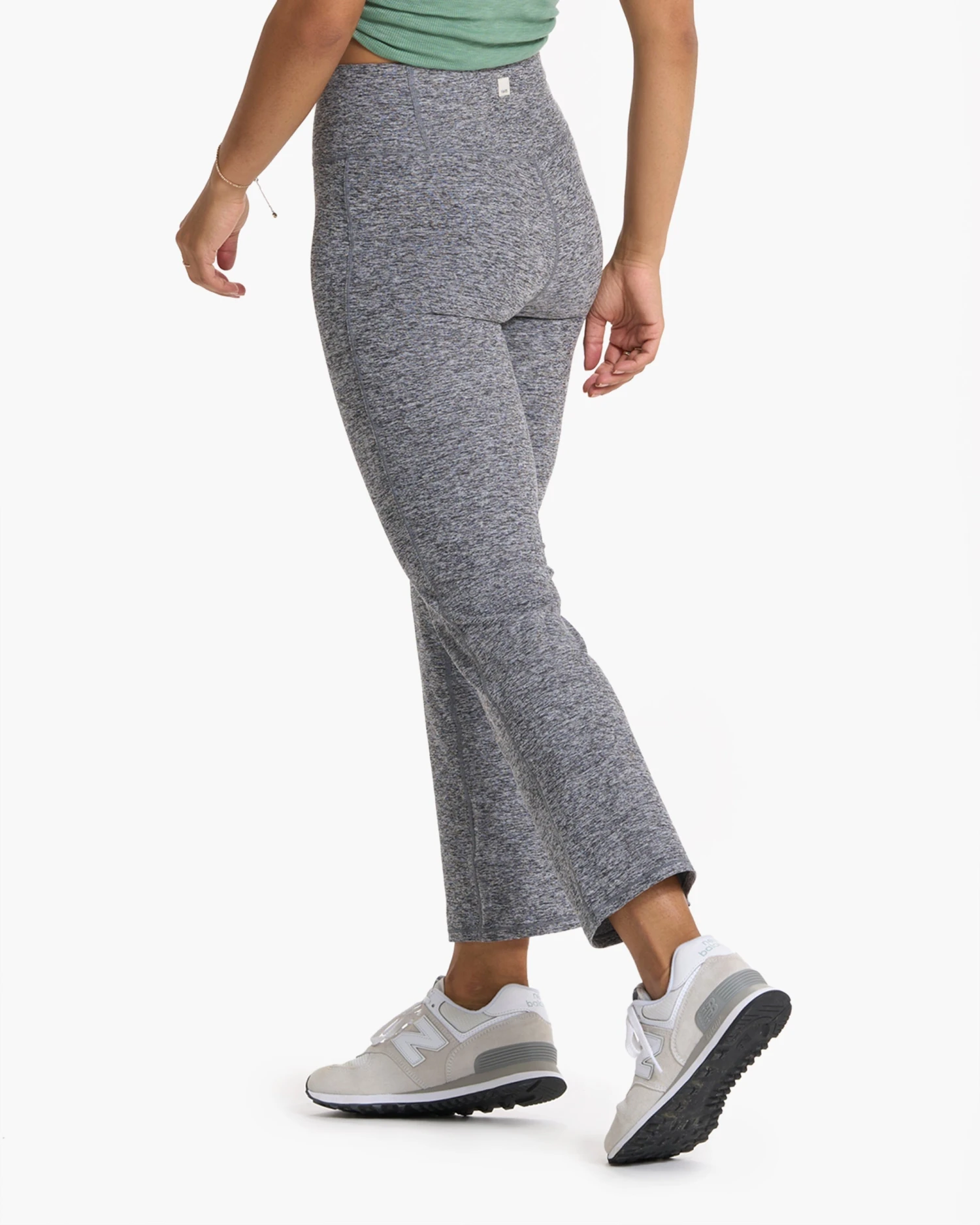 Mid Rise Elevation Slim Bootcut | Heather Grey 4 Mid Rise Elevation Slim Bootcut | Heather Grey - Image 4